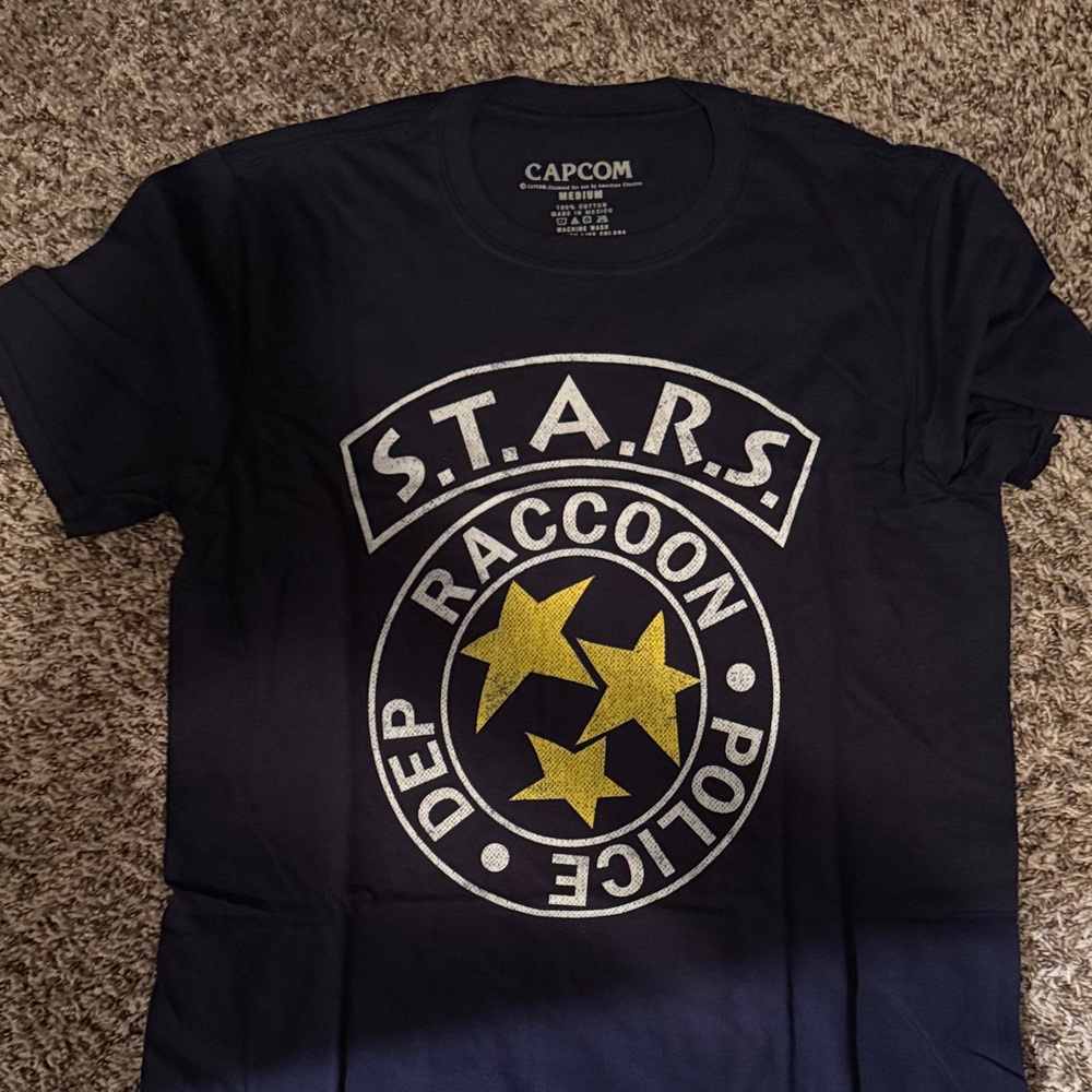 Capcom Black S.T.A.R.S. Graphic Tee